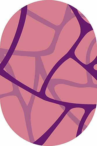 Овальный ковер SUNRISE V808 PINK Российский ковер САНРАЙЗ фабрики Меринос V808 PINK Цена указана за 1 квадратный метр