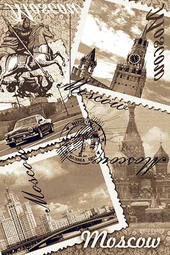 Прямоугольный ковер VALENCIA DELUXE D357 BROWN Российский ковер ВАЛЕНСИЯ ДЕЛЮКС фабрики Меринос D357 BROWN Цена указана за 1 квадратный метр