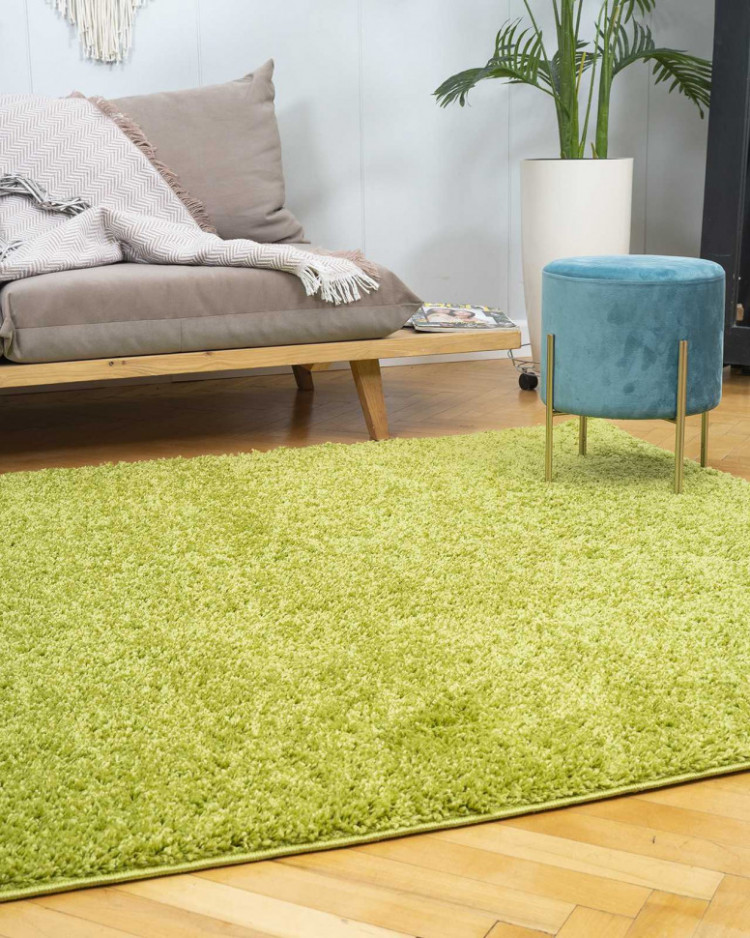 Дорожка пушистая (Шагги зеленый) Высоковорсные дорожки на джутовой основе. Любые размеры на отрез с обработкой краев. Высота ворса 25 мм. Цена за погонный метр.