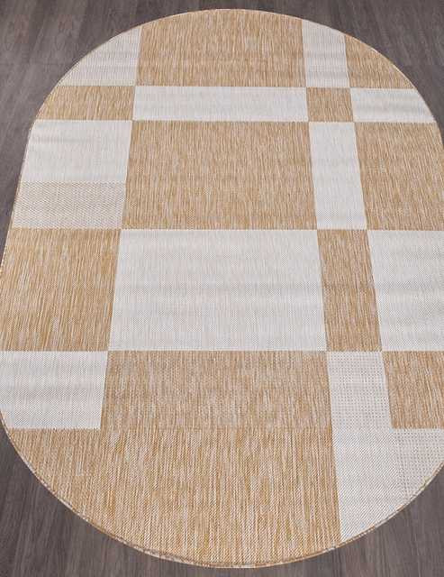 Ковёр VEGAS-S005-BEIGE-OVAL Российский Ковёр Циновка Вегас.Цена указана за 1 кв/метр.