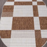 Ковёр VEGAS-S005-CREAM-BROWN-OVAL Ковёр VEGAS-S005-CREAM-BROWN-OVAL