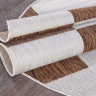 Ковёр VEGAS-S005-CREAM-BROWN-OVAL Ковёр VEGAS-S005-CREAM-BROWN-OVAL