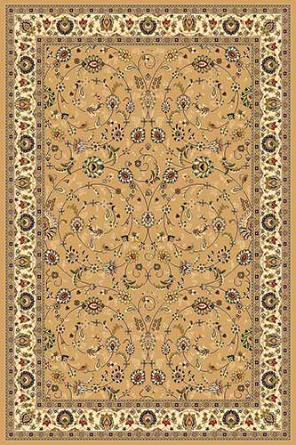 Прямоугольный ковер VALENCIA DELUXE D251 BEIGE Российский ковер ВАЛЕНСИЯ ДЕЛЮКС фабрики Меринос D251 BEIGE Цена указана за 1 квадратный метр