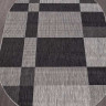 Ковёр VEGAS-S005-GRAY-BLACK-OVAL Ковёр VEGAS-S005-GRAY-BLACK-OVAL