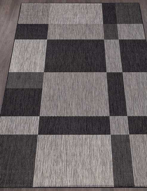 Ковёр VEGAS-S005-GRAY-BLACK-STAN Российский Ковёр Циновка Вегас.Цена указана за 1 кв/метр.