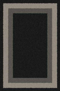 Прямоугольный ковер PLATINUM T643 BLACK