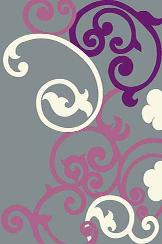 Прямоугольный ковер VISION DELUXE carving V805 GRAY-LILAC Российский ковер ВИЖН ДЕЛЮКС фабрики Меринос V805 GRAY-LILAC Цена указана за 1 квадратный метр