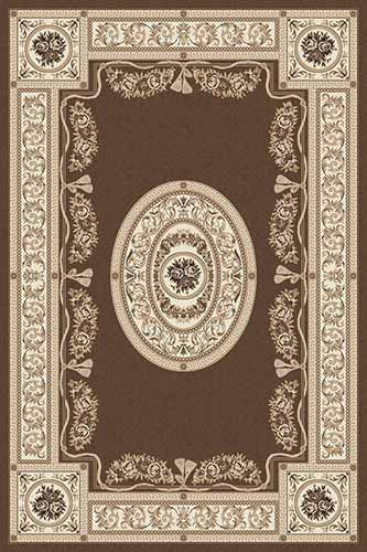 Прямоугольный ковер VALENCIA DELUXE W340 BROWN Российский ковер ВАЛЕНСИЯ ДЕЛЮКС фабрики Меринос W340 BROWN Цена указана за 1 квадратный метр