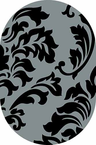 Овальный ковер SUNRISE V812 GRAY Российский ковер САНРАЙЗ фабрики Меринос V812 GRAY Цена указана за 1 квадратный метр