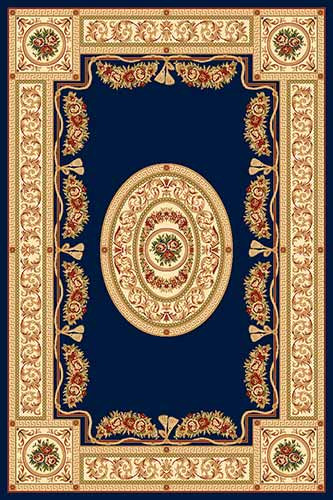Прямоугольный ковер VALENCIA DELUXE W340 NAVY Российский ковер ВАЛЕНСИЯ ДЕЛЮКС фабрики Меринос W340 NAVY Цена указана за 1 квадратный метр