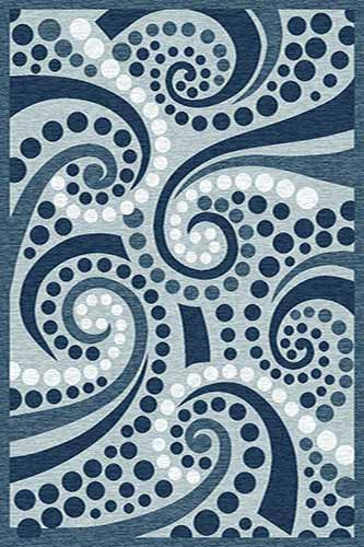 Прямоугольный ковер MEGA carving D283 BLUE Российский ковер МЕГА КАРВИНГ фабрики Меринос D283 BLUE Цена указана за 1 квадратный метр