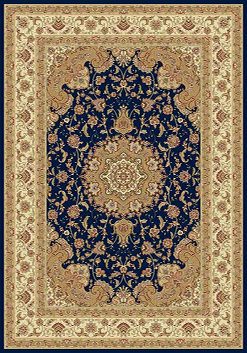 Прямоугольный ковер BUHARA D158 NAVY Российский ковер БУХАРА фабрики Меринос D158 NAVY Цена указана за 1 квадратный метр