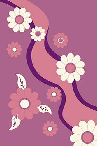 Прямоугольный ковер SUNRISE V818 LILAC Российский ковер САНРАЙЗ фабрики Меринос V818 LILAC Цена указана за 1 квадратный метр