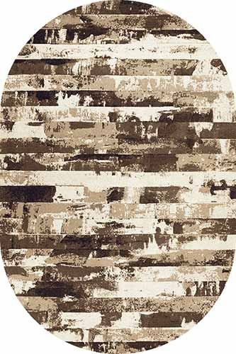 Овальный ковер VALENCIA DELUXE D333 BROWN Российский ковер ВАЛЕНСИЯ ДЕЛЮКС фабрики Меринос D333 BROWN Цена указана за 1 квадратный метр