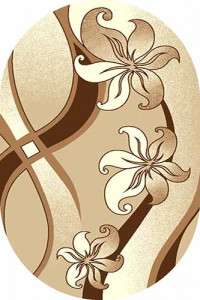 Овальный ковер SUNRISE V816 BEIGE