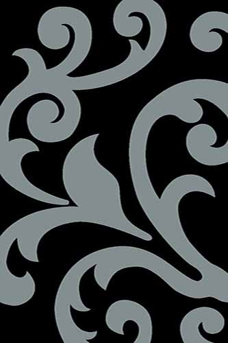 Прямоугольный ковер VISION DELUXE carving V809 BLACK-GRAY Российский ковер ВИЖН ДЕЛЮКС фабрики Меринос V809 BLACK-GRAY Цена указана за 1 квадратный метр