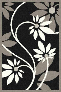 Прямоугольный ковер PLATINUM T629 BLACK