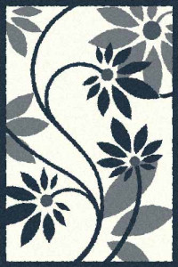 Прямоугольный ковер PLATINUM T629 NATURAL-BLUE