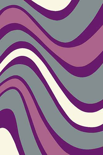 Прямоугольный ковер SUNRISE V802 GRAY-LILAC Российский ковер САНРАЙЗ фабрики Меринос V802 GRAY-LILAC Цена указана за 1 квадратный метр