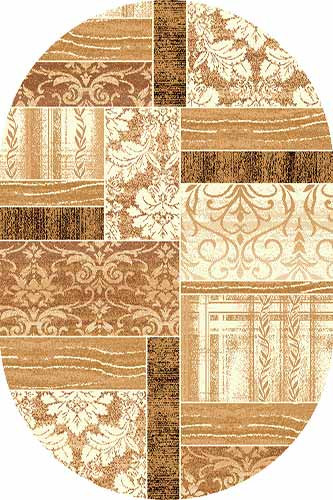 Овальный ковер LAGUNA D220 BEIGE Российский ковер ЛАГУНА фабрики Меринос D220 BEIGE Цена указана за 1 квадратный метр