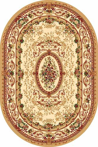 Овальный ковер VALENCIA DELUXE W490 BEIGE Российский ковер ВАЛЕНСИЯ ДЕЛЮКС фабрики Меринос W490 BEIGE Цена указана за 1 квадратный метр