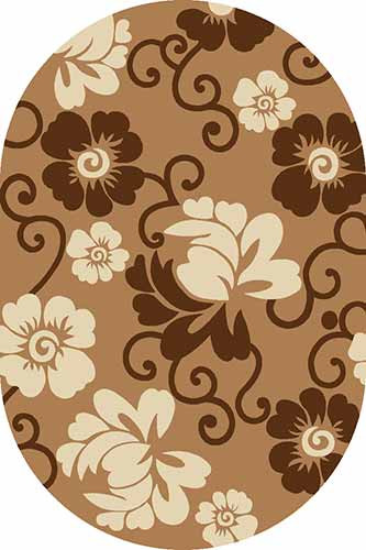 Овальный ковер SUNRISE V142 MUSTARD Российский ковер САНРАЙЗ фабрики Меринос V142 MUSTARD Цена указана за 1 квадратный метр