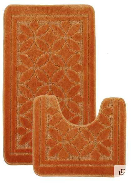 Набор ковриков для ванной Classic №137 Материал: ПолипропиленРазмеры:   60*100 и 50*60Страна:     Турция