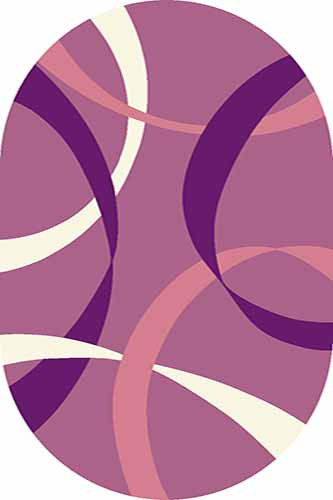 Овальный ковер SUNRISE V801 LILAC Российский ковер САНРАЙЗ фабрики Меринос V801 LILAC Цена указана за 1 квадратный метр