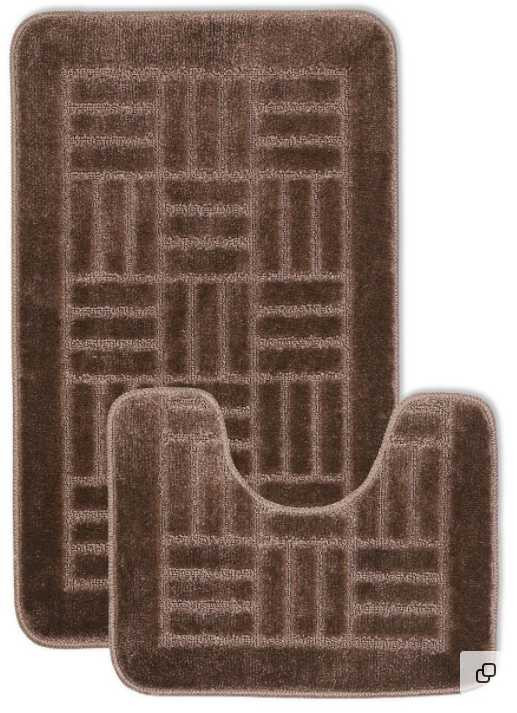 Набор ковриков для ванной Classic №72 Материал: ПолипропиленРазмеры:   60*100 и 50*60Страна:     Турция