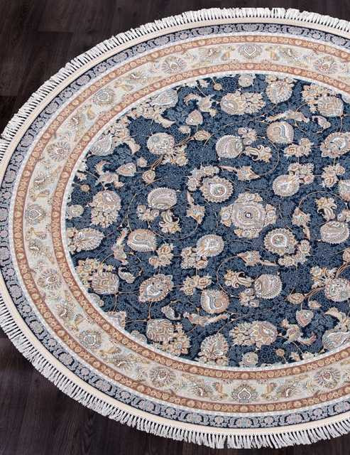 Иранский ковер FARSI 1500 G136-DARK-BLUE-DAIRE Персидские ковры FARSI 1500 Цена указана за кв. метр