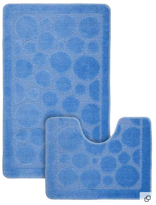 Набор ковриков для ванной Classic №142 Материал: ПолипропиленРазмеры:   60*100 и 50*60Страна:     Турция