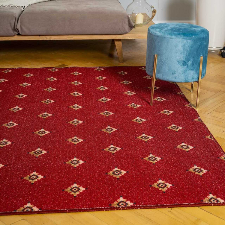 ПАЛАС ПЛУТОН КРАСНЫЙ Палас изготавливается по вашим размерам с дальнейшей обработкой оверлоком. Возможен вырез паласа по вашему шаблону который можно выслать нам по электронной почте с приведением всех размеров.