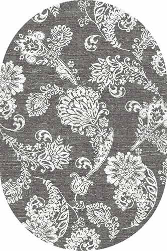 Овальный ковер SILVER D232 GRAY Российский ковер СИЛЬВЕР фабрики Меринос D232 GRAY Цена указана за 1 квадратный метр