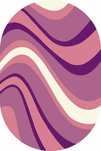 Овальный ковер SUNRISE V802 LILAC Российский ковер САНРАЙЗ фабрики Меринос V802 LILAC Цена указана за 1 квадратный метр