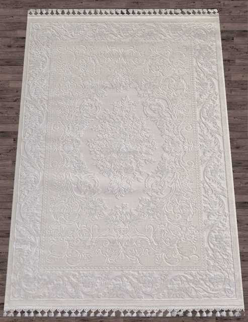 Турецкий ковер HUNKAR-8006-WHITE-WHITE-STAN Восточные ковры HUNKAR Цена указана за квадратный метр