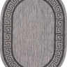 Ковёр VEGAS-S002-GRAY-BLACK-OVAL Ковёр VEGAS-S002-GRAY-BLACK-OVAL