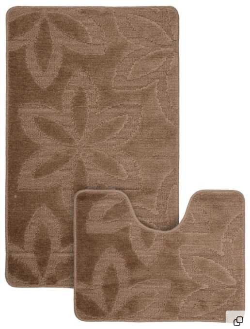 Набор ковриков для ванной Classic №151 Материал: ПолипропиленРазмеры:   60*100 и 50*60Страна:     Турция