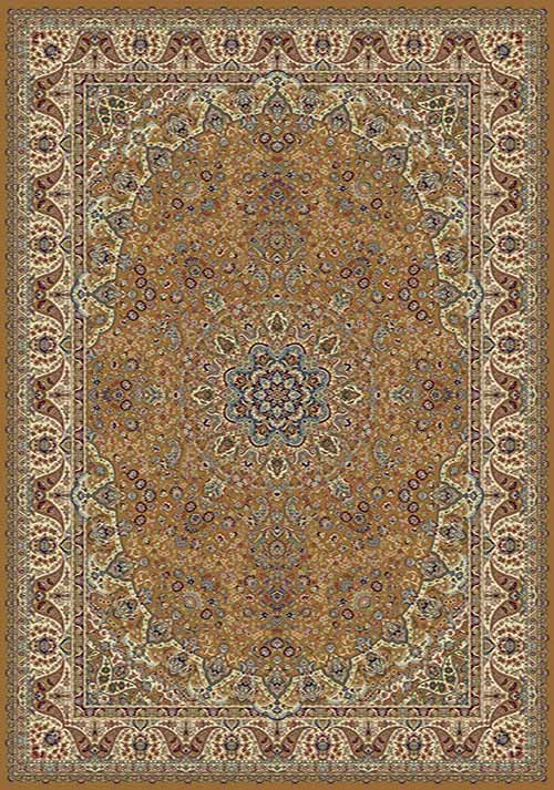 Прямоугольный ковер BUHARA D369 MUSTARD Российский ковер БУХАРА фабрики Меринос D369 MUSTARD Цена указана за 1 квадратный метр