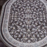 Иранский ковер FARSI 1200 G256-DARK-GRAY-OVAL Иранский ковер FARSI 1200 G256-DARK-GRAY-OVAL