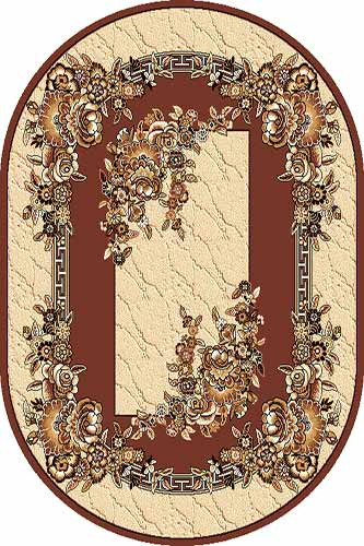 Овальный ковер LAGUNA ROZA BEIGE Российский ковер ЛАГУНА фабрики Меринос ROZA BEIGE Цена указана за 1 квадратный метр