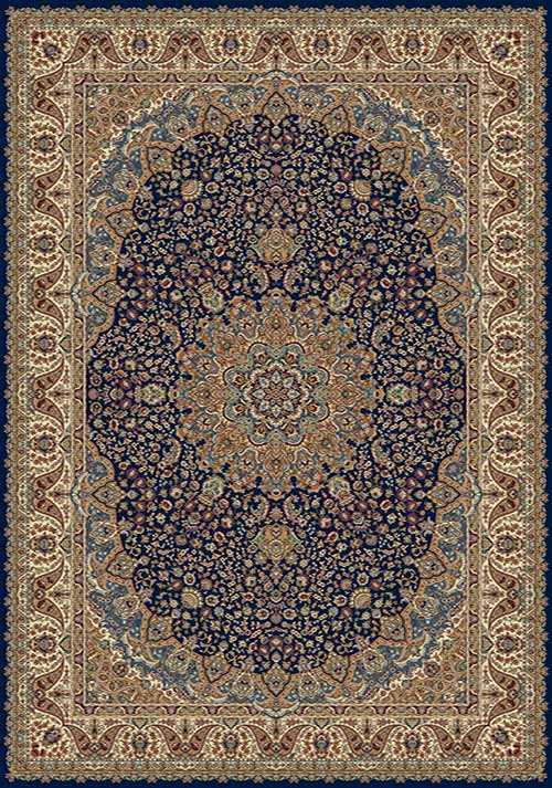 Прямоугольный ковер BUHARA D369 NAVY Российский ковер БУХАРА фабрики Меринос D369 NAVY Цена указана за 1 квадратный метр