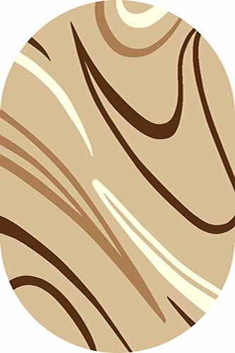 Овальный ковер SUNRISE V804 BEIGE Российский ковер САНРАЙЗ фабрики Меринос V804 BEIGE Цена указана за 1 квадратный метр