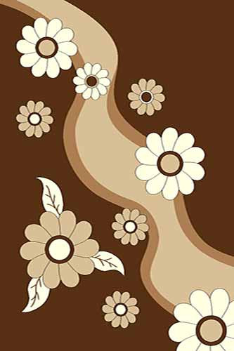 Прямоугольный ковер VISION DELUXE carving V818 BROWN Российский ковер ВИЖН ДЕЛЮКС фабрики Меринос V818 BROWN Цена указана за 1 квадратный метр