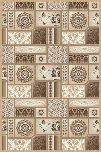 Прямоугольный ковер VALENCIA DELUXE D319 CREAM-BROWN