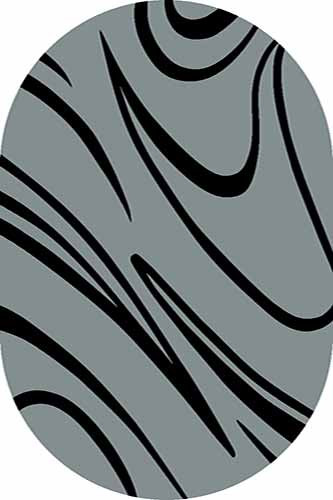 Овальный ковер SUNRISE V804 GRAY Российский ковер САНРАЙЗ фабрики Меринос V804 GRAY Цена указана за 1 квадратный метр