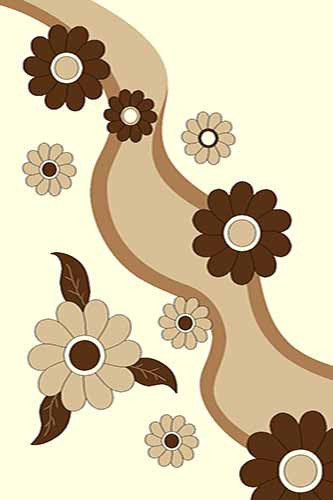 Прямоугольный ковер VISION DELUXE carving V818 L.CREAM Российский ковер ВИЖН ДЕЛЮКС фабрики Меринос V818 L.CREAM Цена указана за 1 квадратный метр