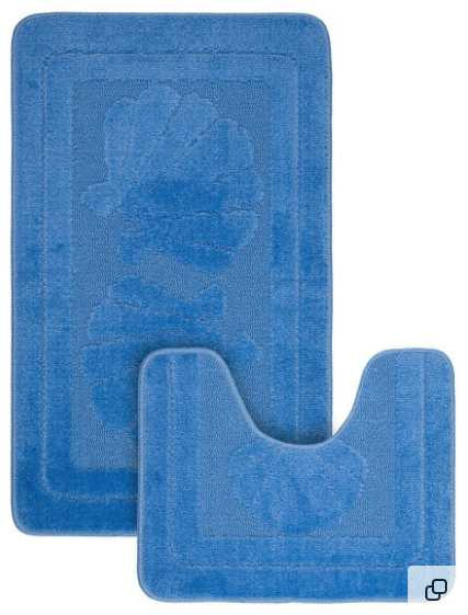 Набор ковриков для ванной Classic №158 Материал: ПолипропиленРазмеры:   60*100 и 50*60Страна:     Турция