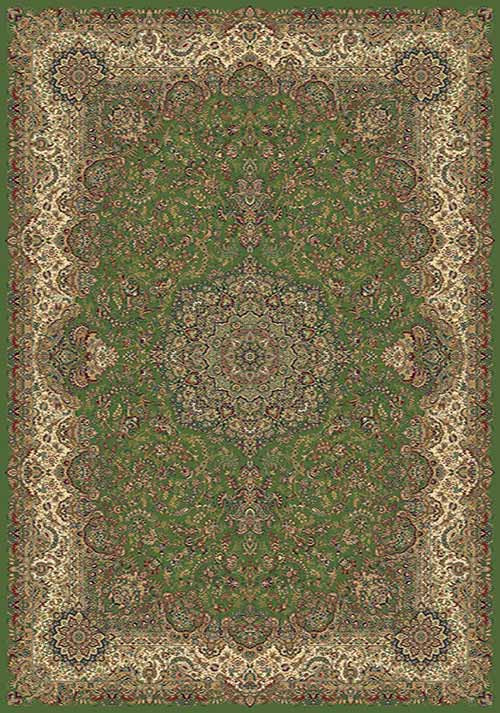 Прямоугольный ковер BUHARA D370 GREEN Российский ковер БУХАРА фабрики Меринос D370 GREEN Цена указана за 1 квадратный метр