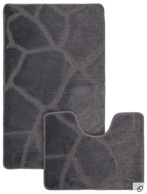 Набор ковриков для ванной Classic №159 Материал: ПолипропиленРазмеры:   60*100 и 50*60Страна:     Турция