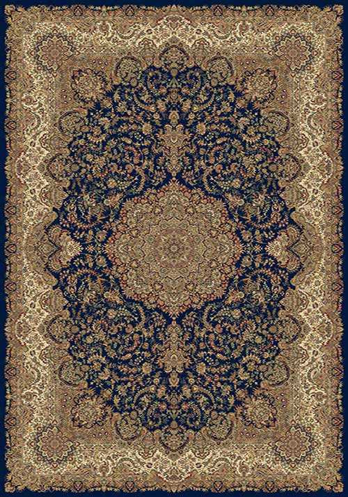 Прямоугольный ковер BUHARA D370 NAVY Российский ковер БУХАРА фабрики Меринос D370 NAVY Цена указана за 1 квадратный метр